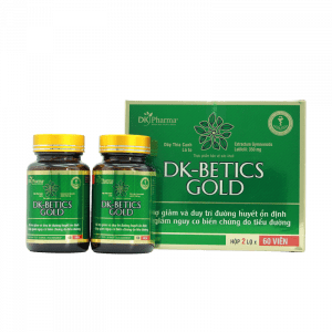 DK-Betics Platinum hỗ trợ đường huyết và sức khỏe thị lực